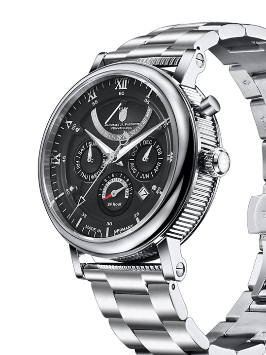 Waldhoff Multimatic Obsidian Black – Waldhoff Timepieces