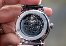 Classic men's watch caseback