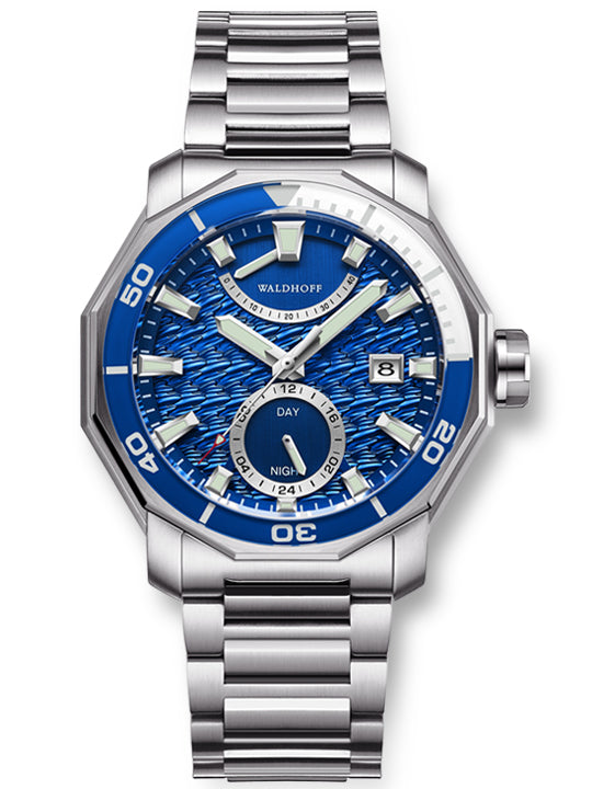 wccf ロナルド・デ・ブール Seawolf II Royal Blue – Waldhoff Timepieces