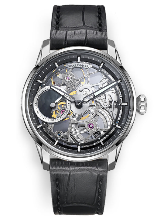 Manufaktur Waldhoff Paragon Pearl Silver – Watches.com
