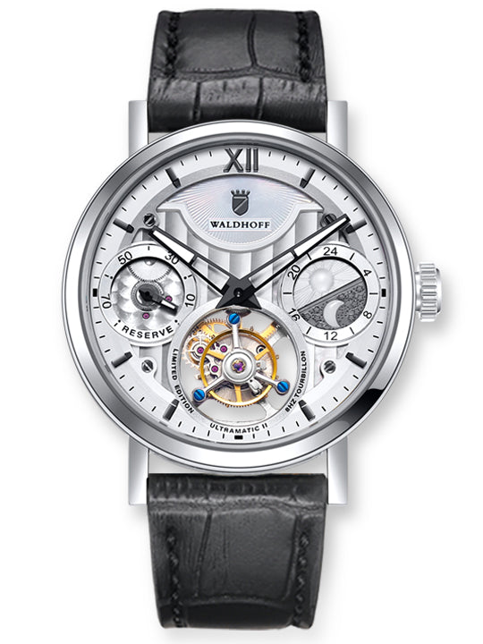 Ultramatic II Diamond Silver – Waldhoff Timepieces