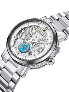 Multimatic II Diamond Silver Turquoise Limited