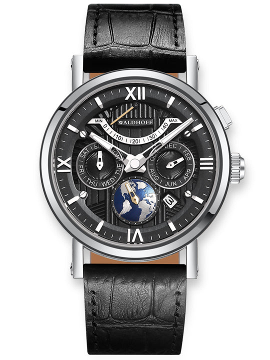 Multimatic II Obsidian Black – Waldhoff Timepieces
