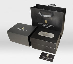 Watch packaging box and paper bag