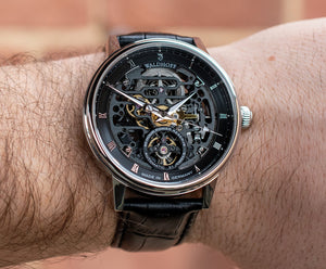Back classic men's watch wristshot